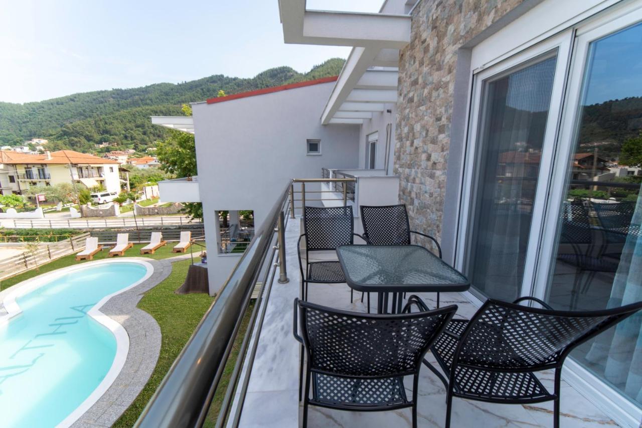 Hotel Amalthia Skala Potamia  Esterno foto
