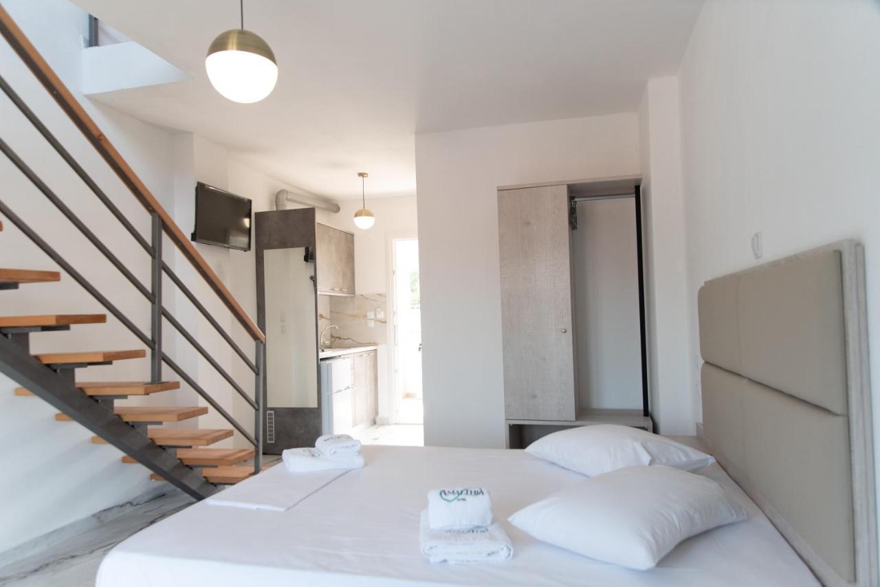 Hotel Amalthia Skala Potamia  Esterno foto